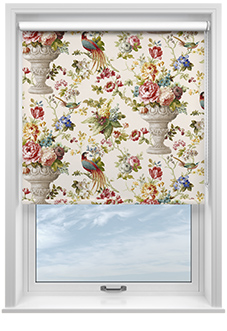 Clarence, Regency Red - Twist&Fit Roller Blind